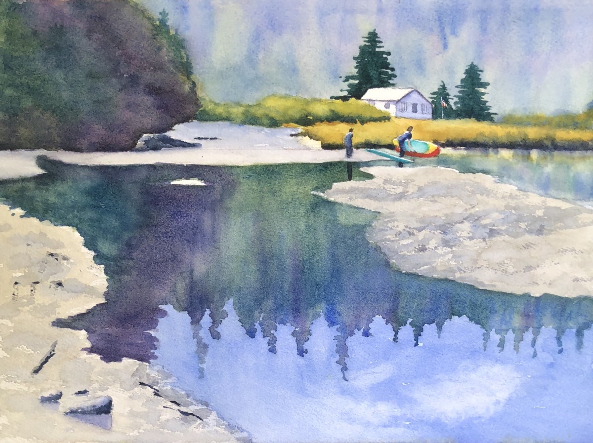 Salt Creek Reflections by Margie Hildreth 