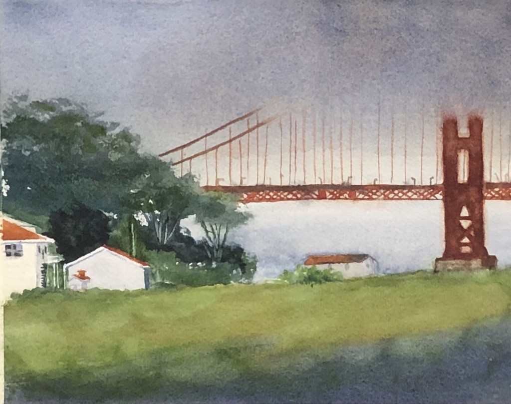 Crissy Field in the Fog by Margie Hildreth 