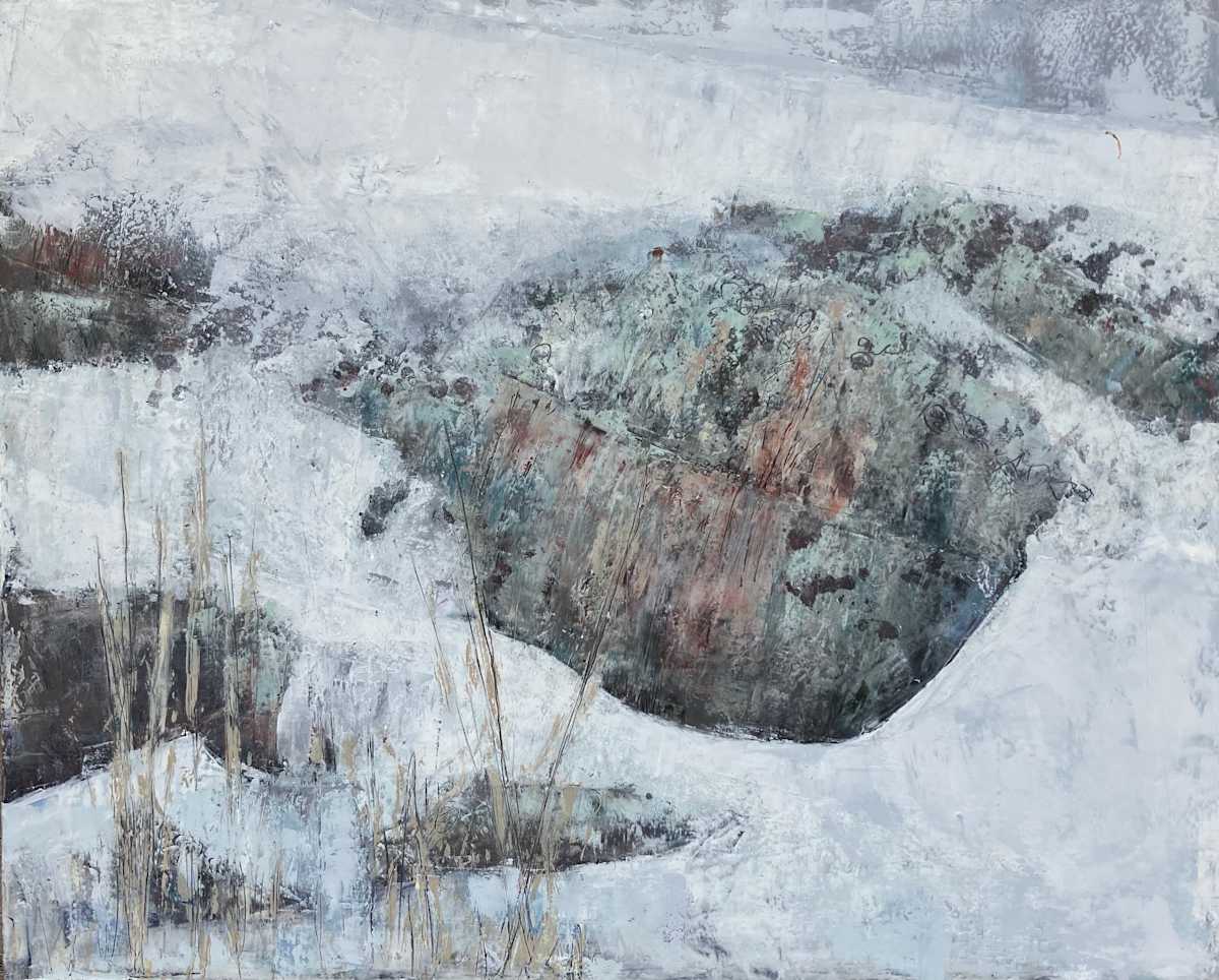 Snowy Rock by Liz Jackson 