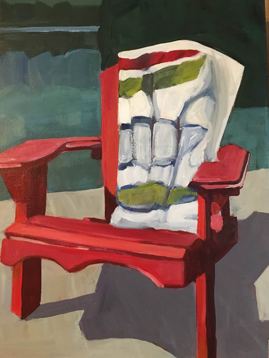 Towel Waiting by Liz Jackson 