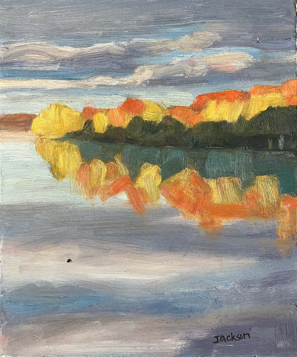 Fall Reflection II by Liz Jackson, Image 1.