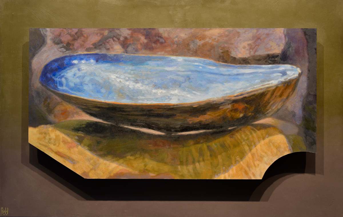 Tidal Zone Series - Mussel Memory II by Fred Hope  Image: Mussel Memory II