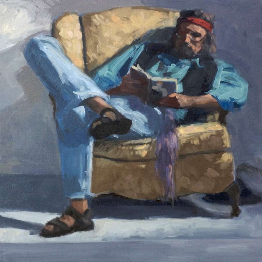 Slouch by Fred Hope  Image: Figure painting class demo