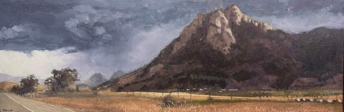 Coastal Highways Series - Mt. Hollister Squall by Fred Hope  Image: Mt. Hollister Squall