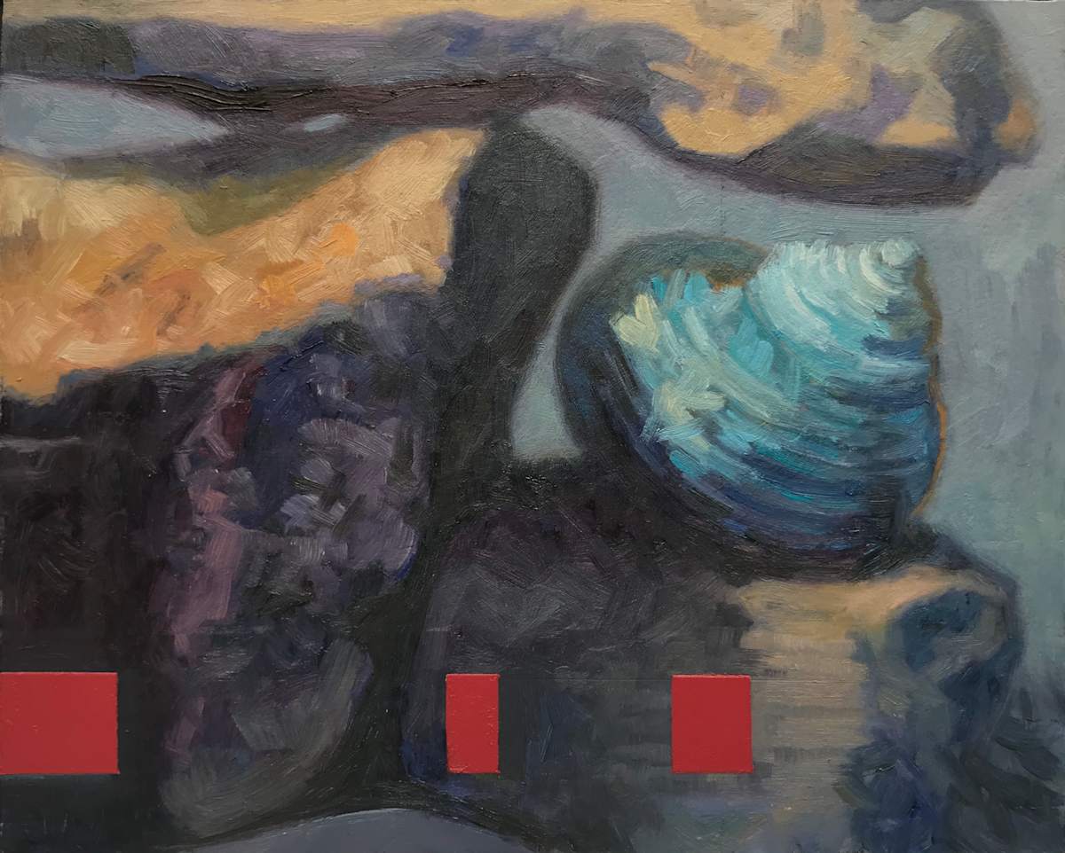 Tidal Zone Series - Duck! by Fred Hope  Image: Duck!