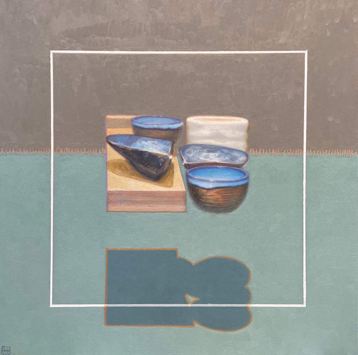 Stealing From Morandi Series - Floaters by Fred Hope  Image: Floaters