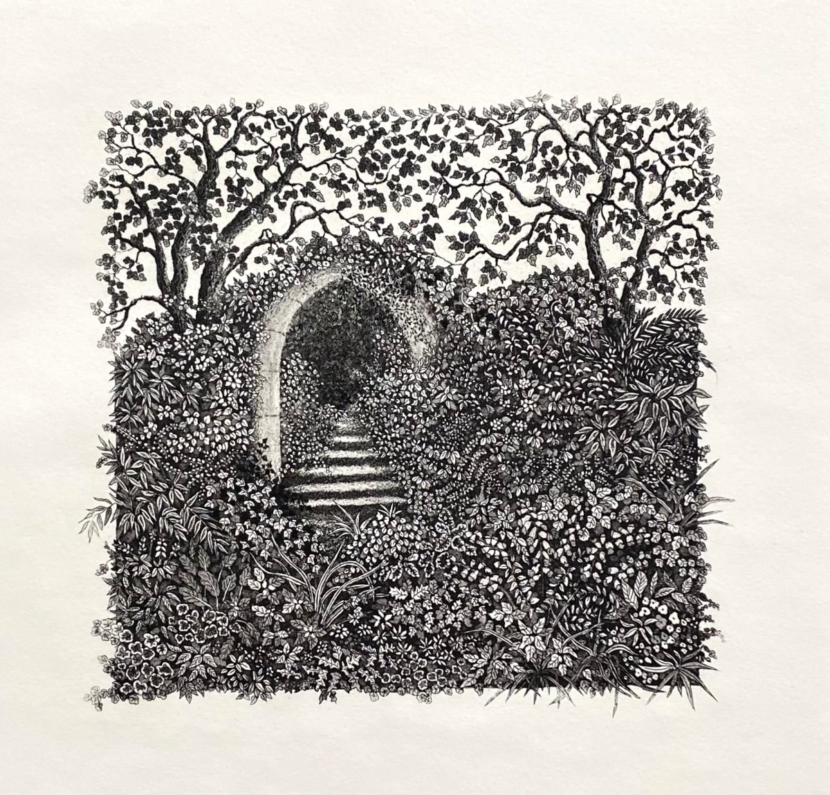 Garden archway by stephanie Jane Rampton 