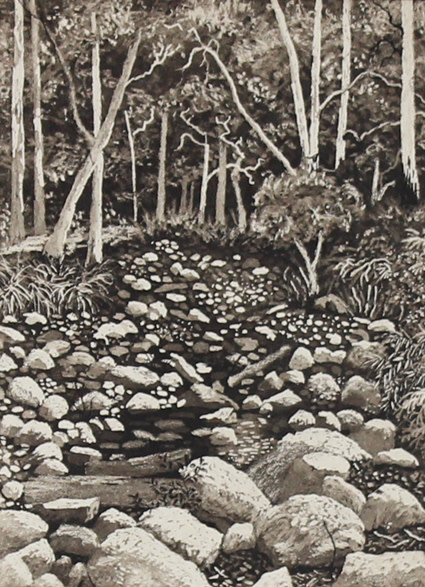 dry river bed by stephanie Jane Rampton 