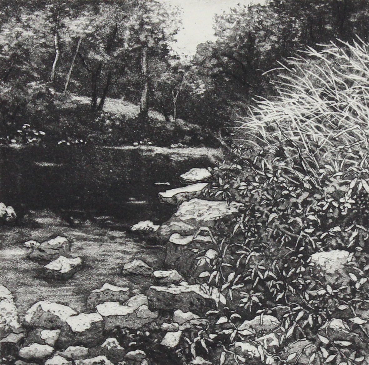 river retreat by stephanie Jane Rampton 