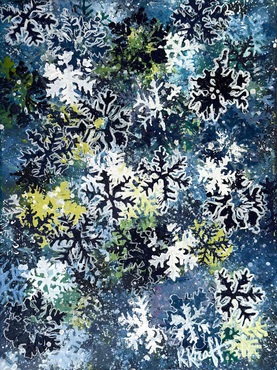 Dancing Snowflakes by Kathleen Kraft, Image 1.