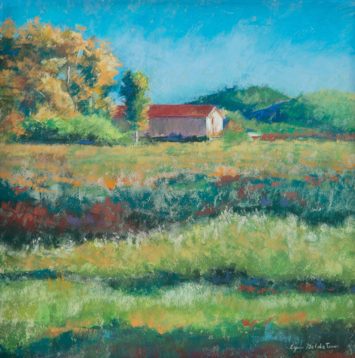 Near Winery #2 by Lynn Goldstein 