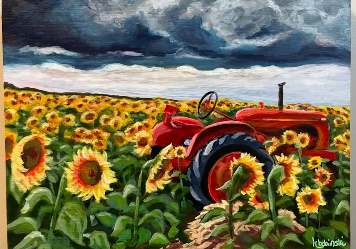 Stormy Field by Karen Bobinski, Image 1.