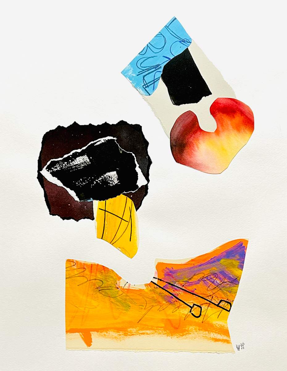 The Donor by Ladianne Henderson  Image: The Donor by Ladianne Henderson. Mixed media on paper. 18x24 in. 2021.