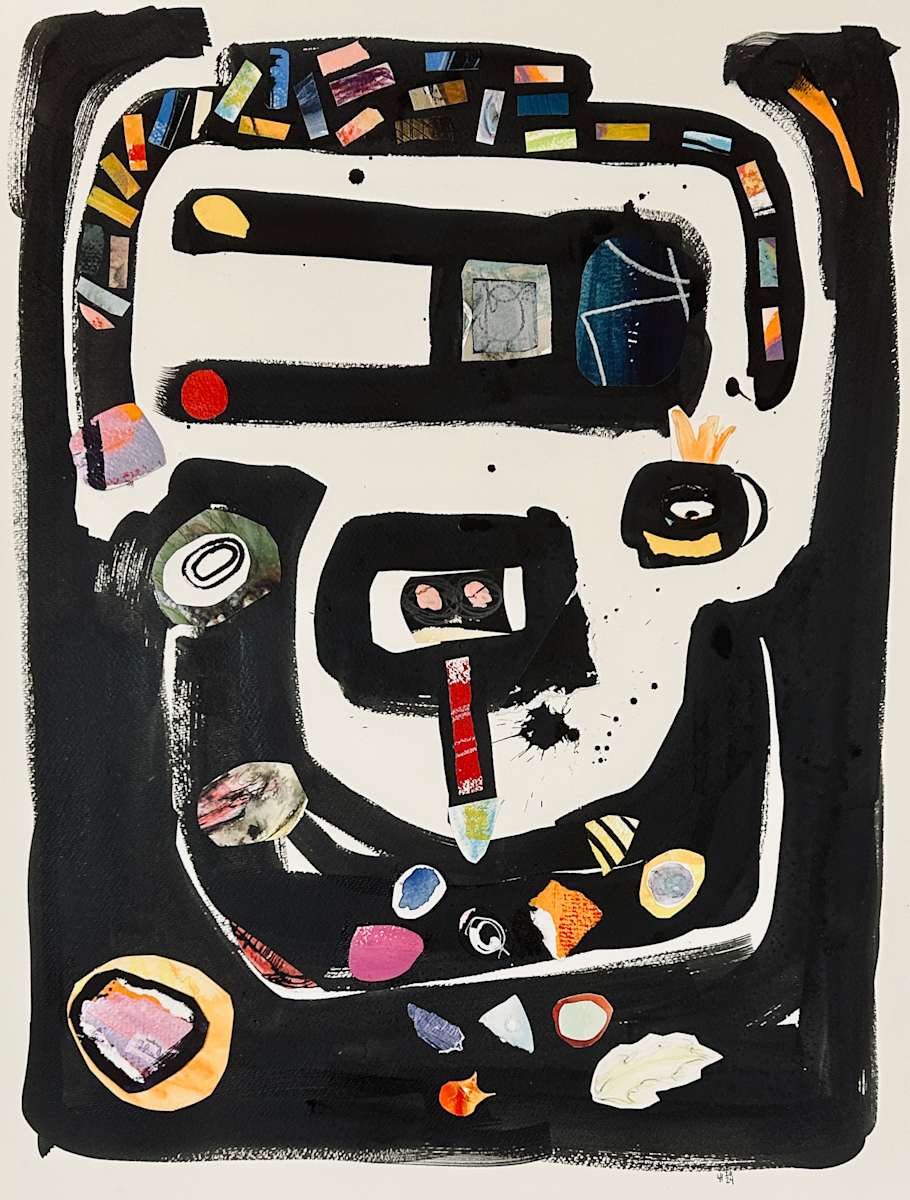 The Smallest Things Arrange Themselves by Ladianne Henderson  Image: The Smallest Things Arrange Themselves, by Ladianne Henderson.  Mixed media on paper. 18x24 in. 2024.