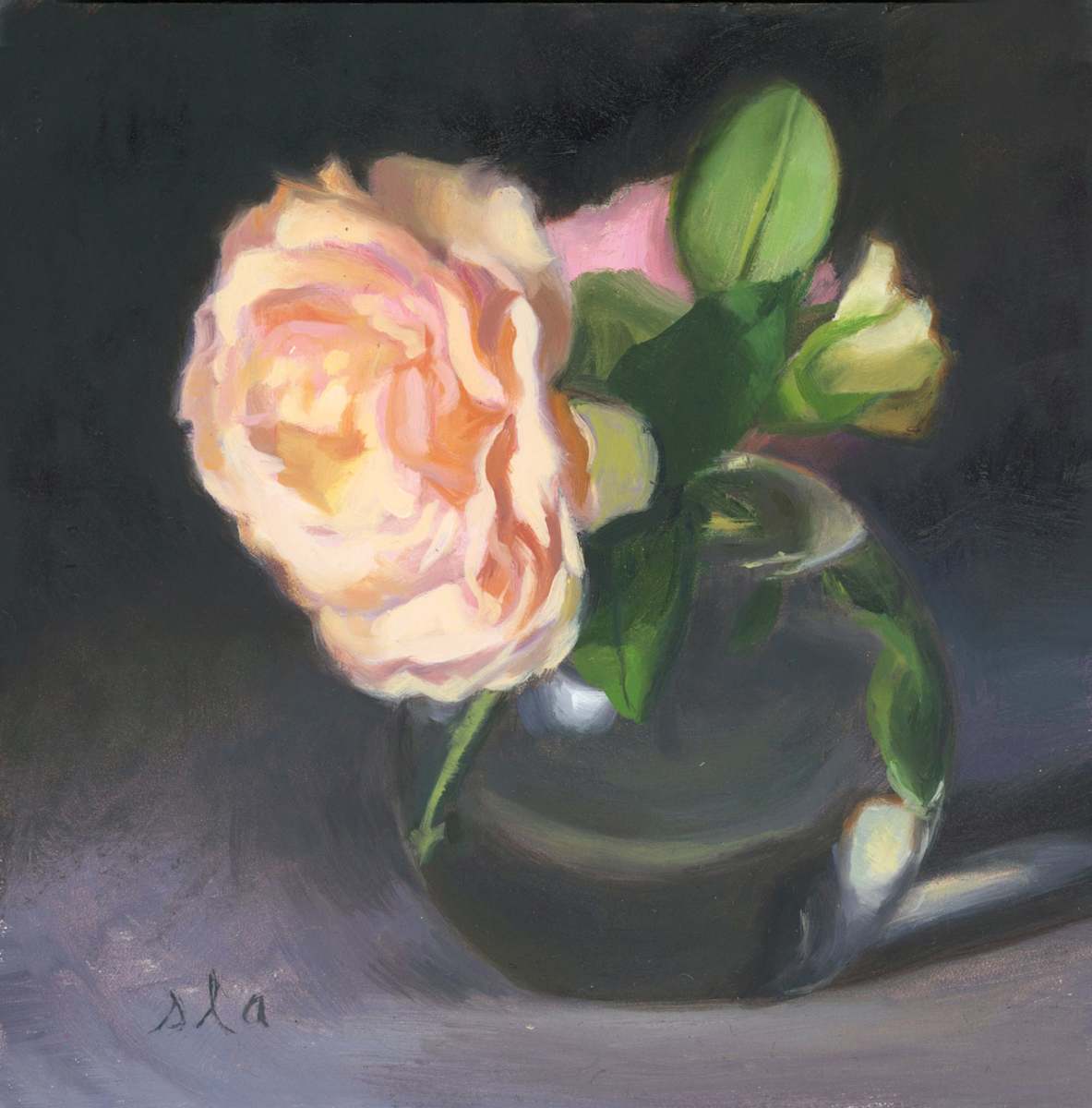 "Peach, Pink, Yellow" by Suzanne Lago Arthur 