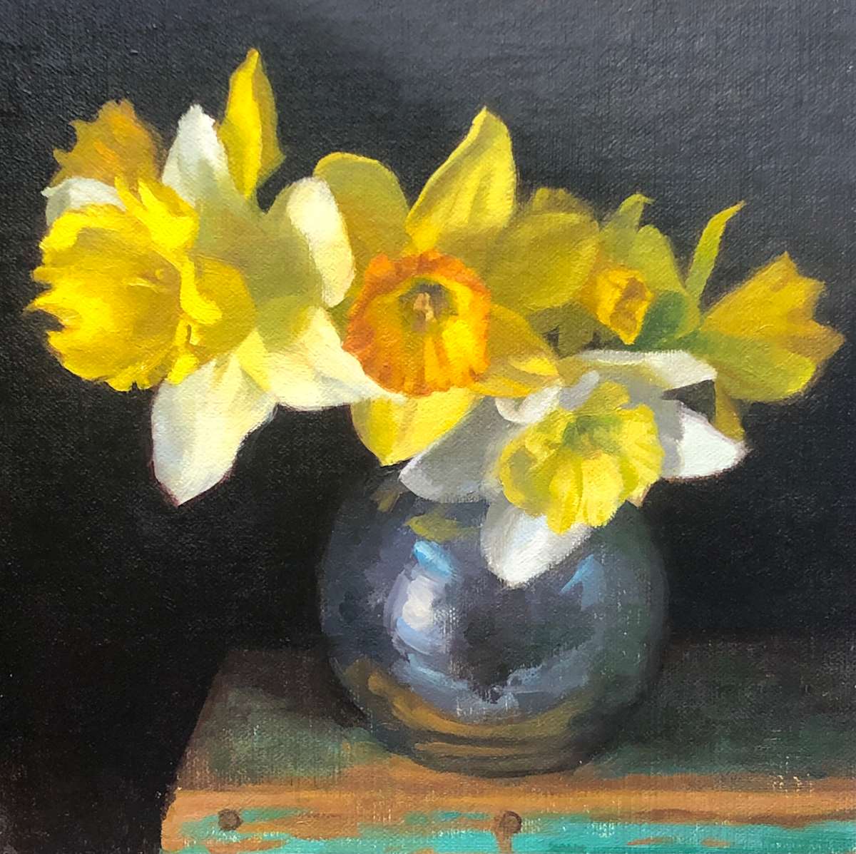 "April Daffodils" by Suzanne Lago Arthur 