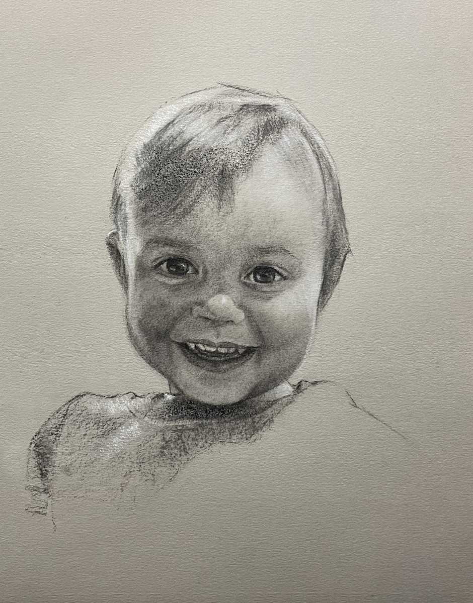 Portrait of Gabriel by Suzanne Lago Arthur 