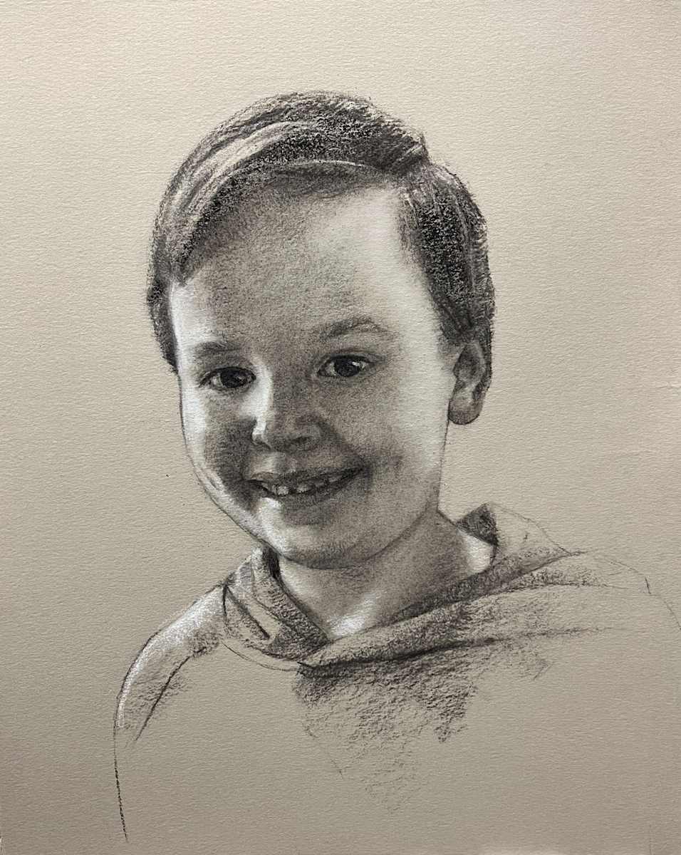 Portrait of Jorge by Suzanne Lago Arthur 