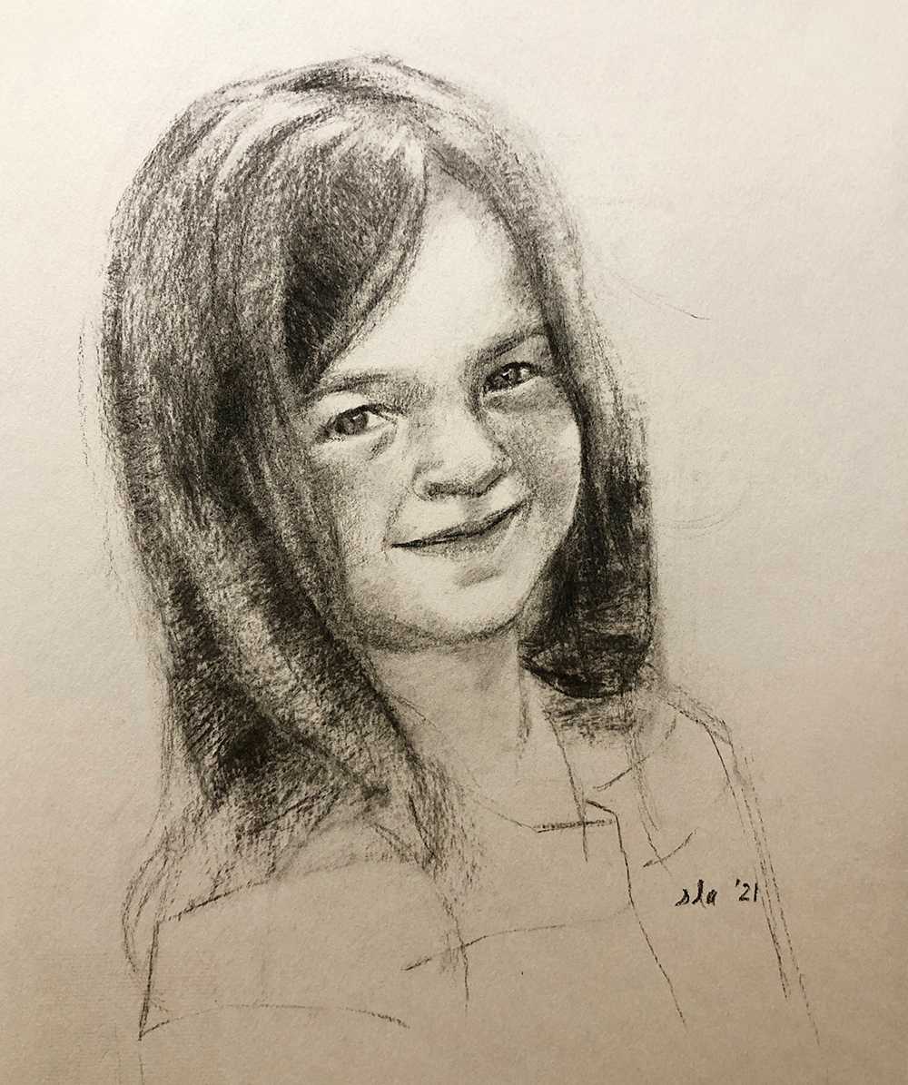 "Portrait Delaney" by Suzanne Lago Arthur, Image 1.