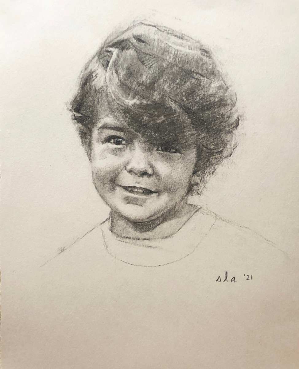 "Portrait of Peter" by Suzanne Lago Arthur 