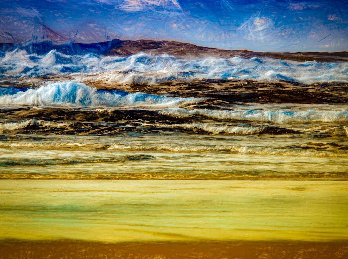 Painted Waves by Linda Devenow, Image 1.