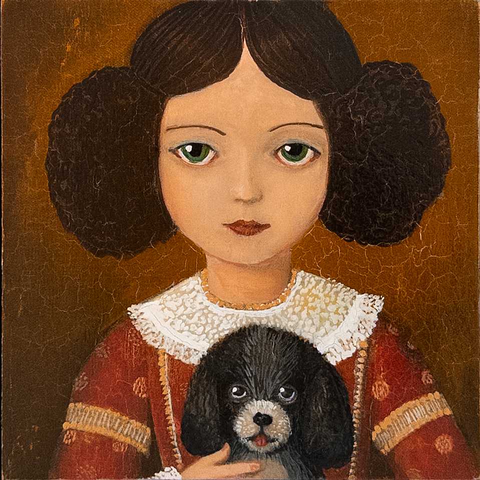 Treasured Poodle by Cambria Evans, Image 1.