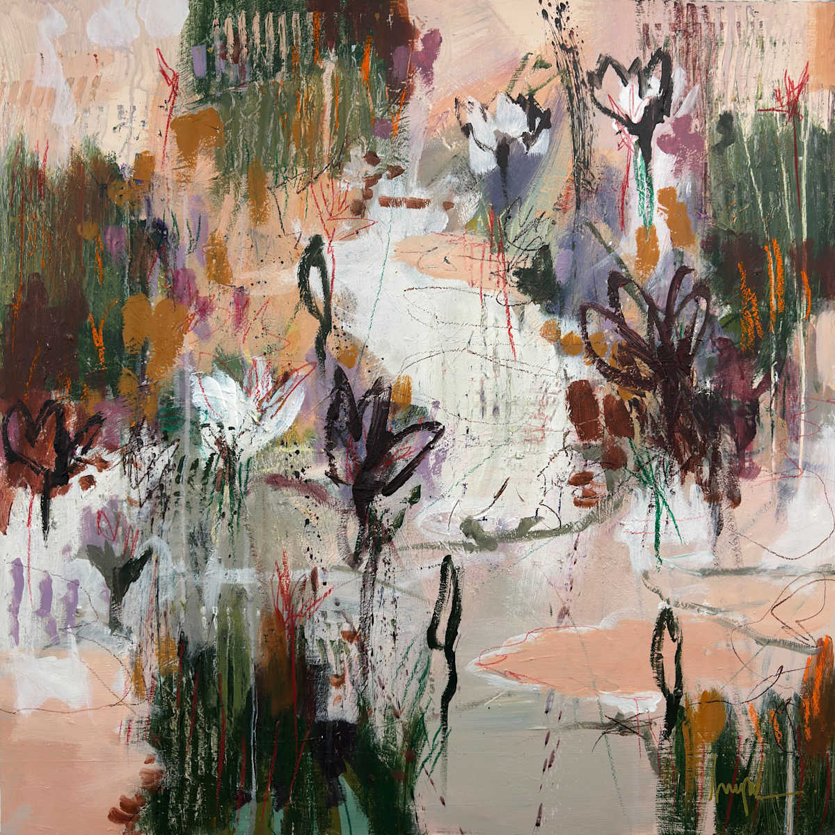 Sunset Pond III by Angela Maritz, Image 1.