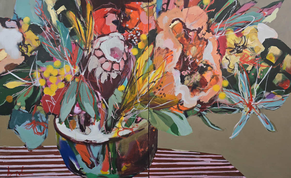 At My Table by Angela Maritz 