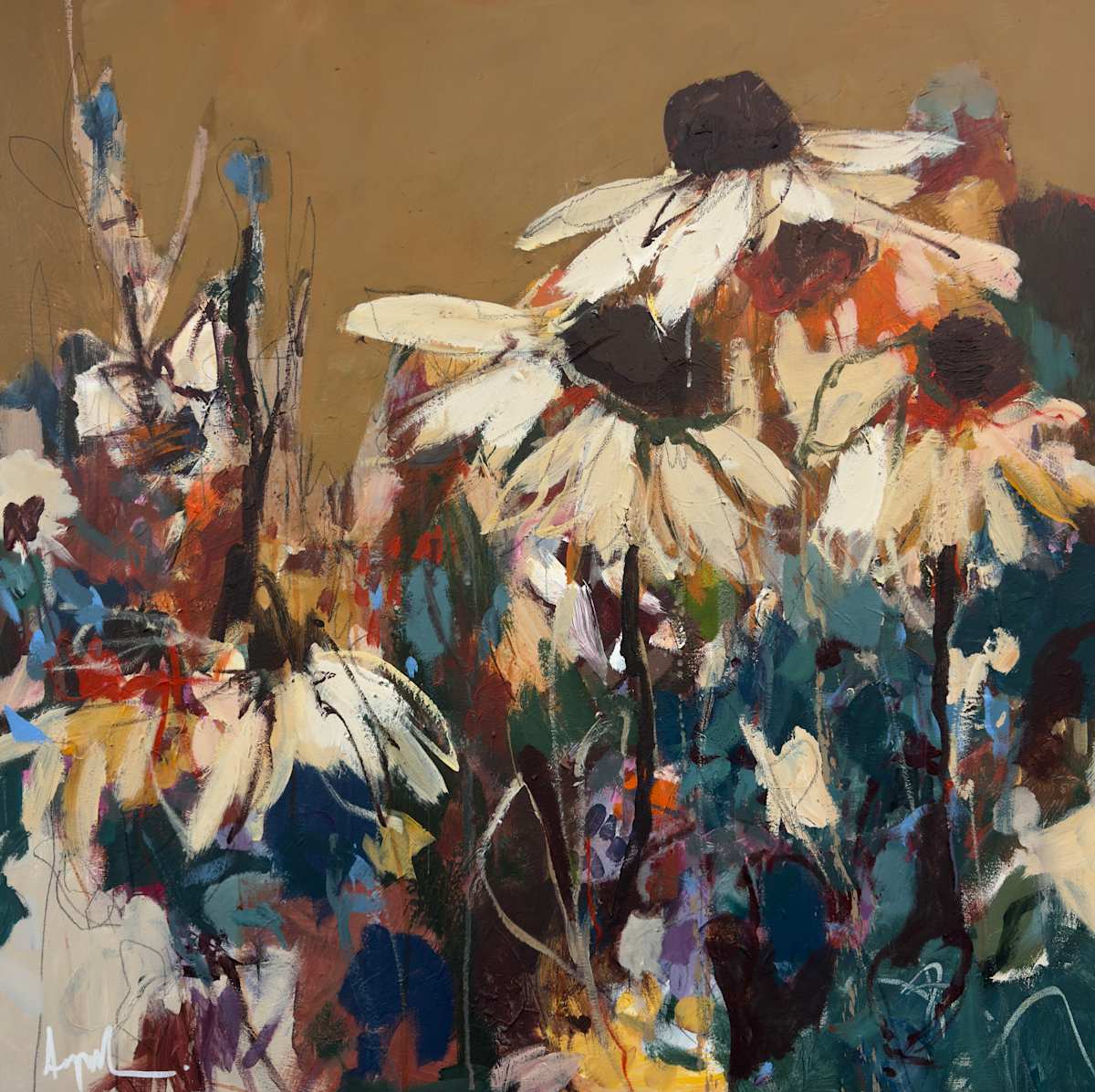 Gardens in Desert Sand II by Angela Maritz, Image 1.