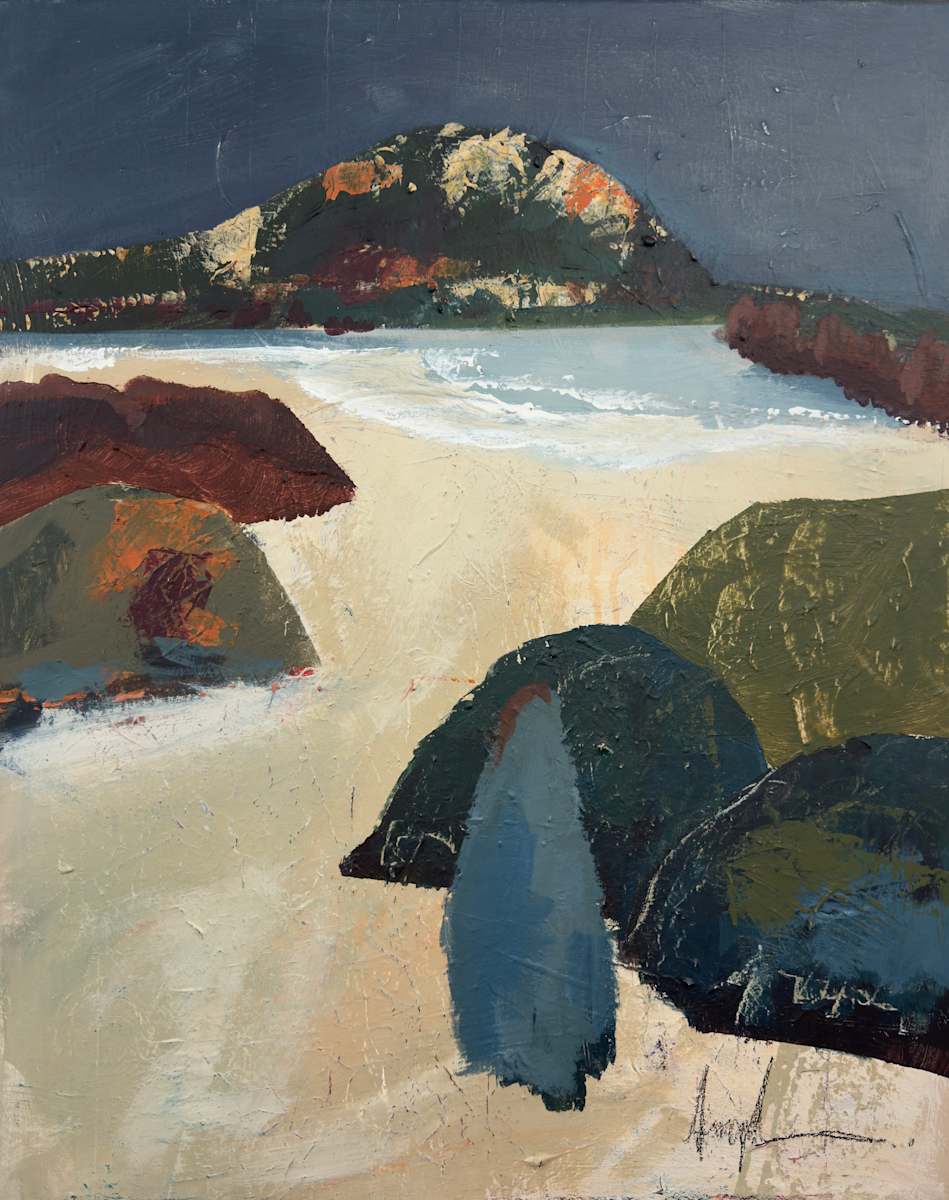 Layered Land by Angela Maritz 