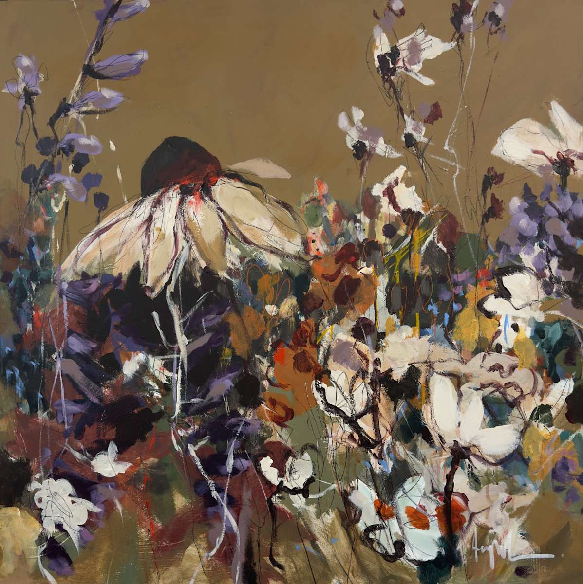 Where Flowers Sing by Angela Maritz 