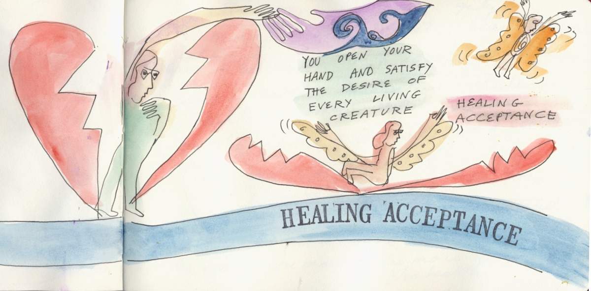 Healing Acceptance by Anita Inez White 