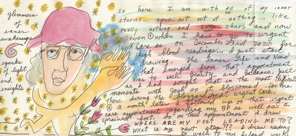 So Here I am with All of my Stories by Anita Inez White  Image: My longer Musings about where my Stories Come From