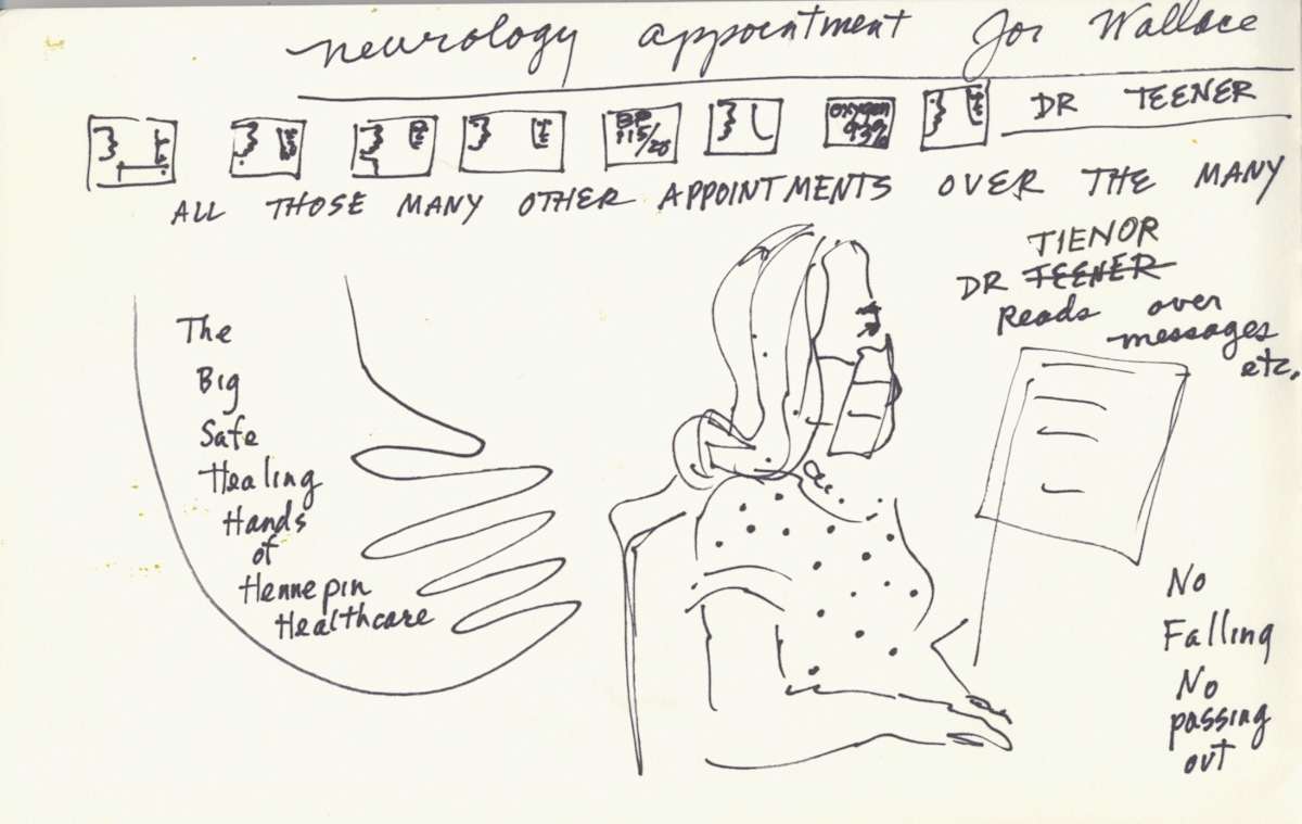 Neurology appointment by Anita Inez White  Image: The first of many appointments.