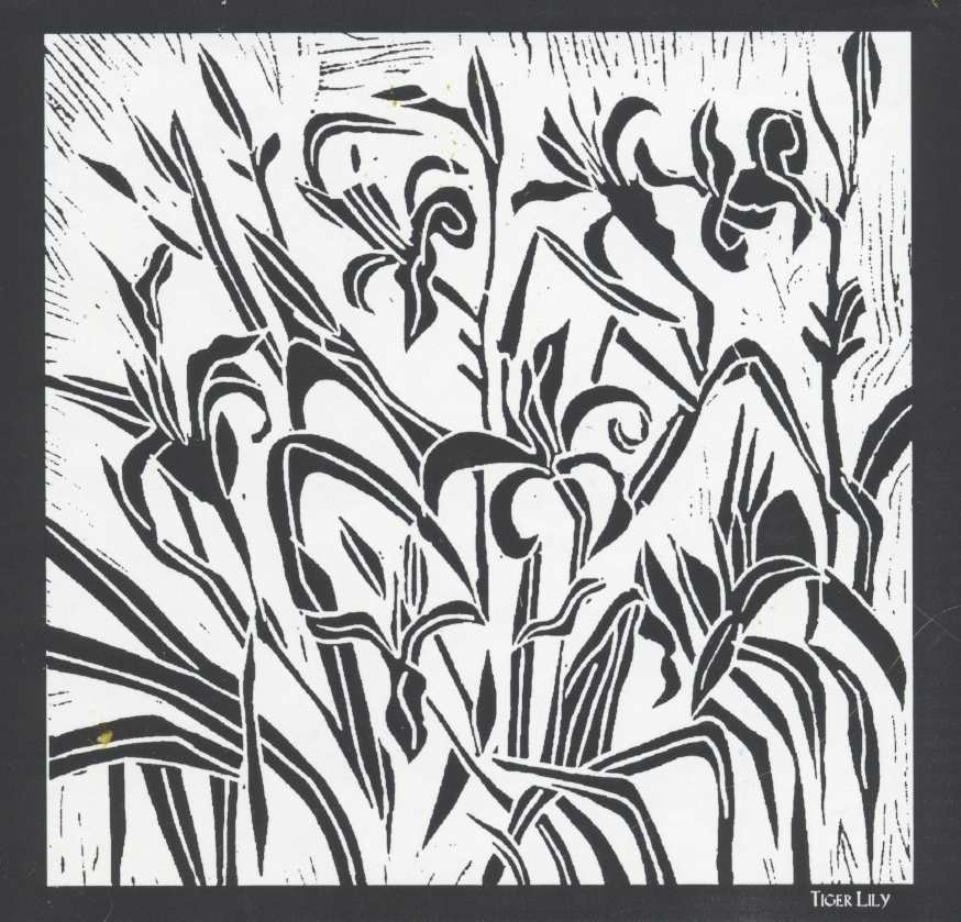 Tiger Lily by Anita Inez White  Image: Tiger Lily Print