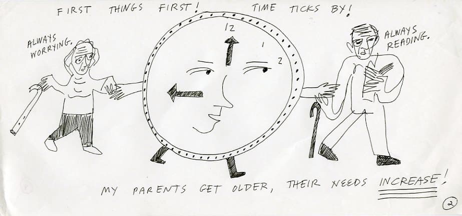 My Parents Needs Increase by Anita Inez White  Image: Pressed by the certainty of mortality I did my best to care for them