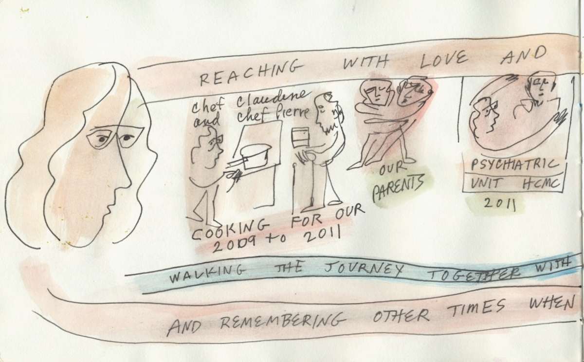 Reaching through the memories by Anita Inez White 