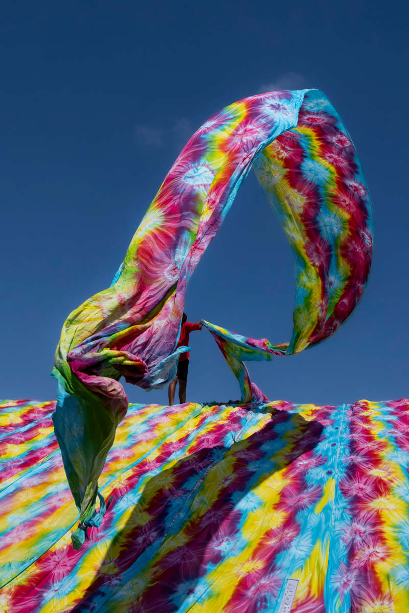Batik Drying in the Sun by George Salter Photography, Image 1.