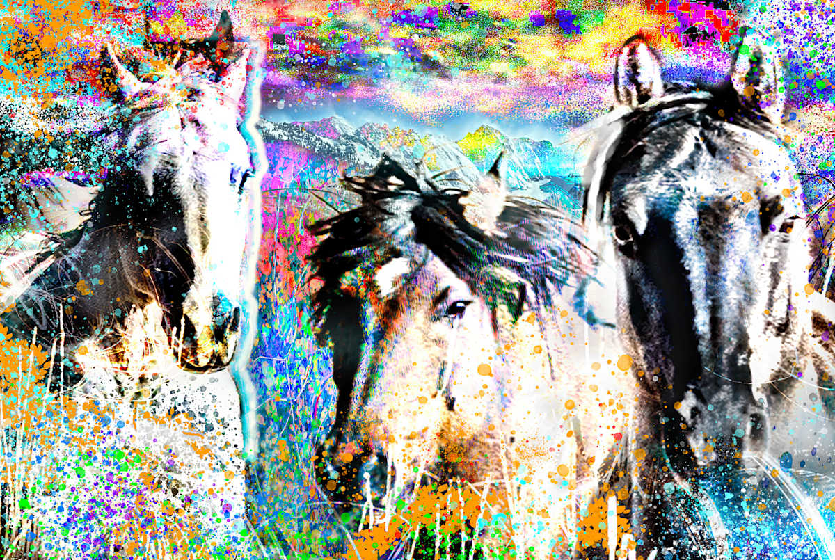 Don't Trip At A Stampede by Michael Hefferon 