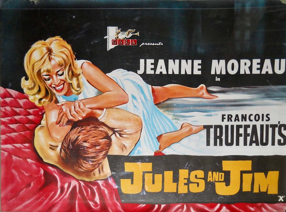 Jules et Jim British Quad, 1961  Image: Jules et Jim British Quad, 1961: Main