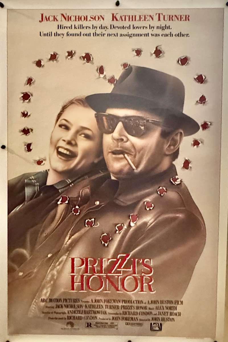 Prizzi's Honor US 1 Sheet 1985  Image: Prizzi's Honor US 1 Sheet 1985: Main