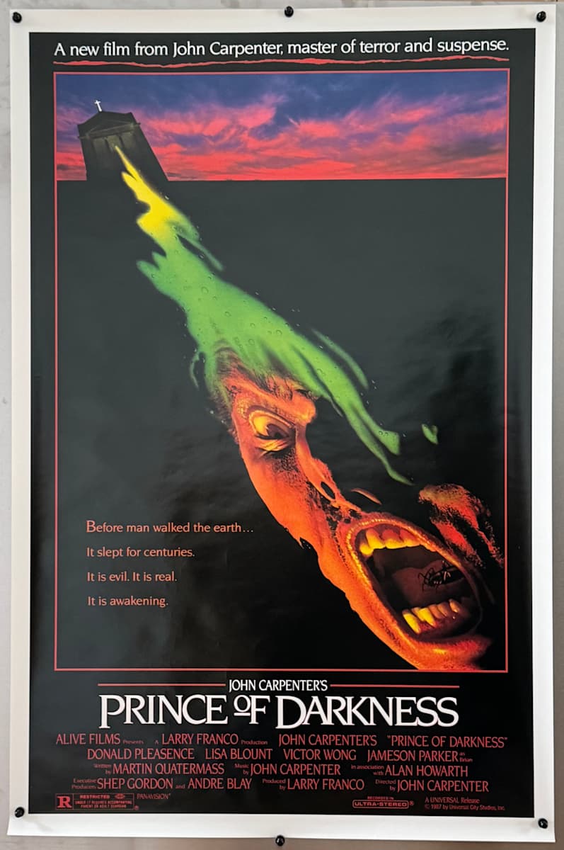 Prince of Darkness,  US 1 sheet, 1987  Image: Prince of Darkness,  US 1 sheet, 1987: Main