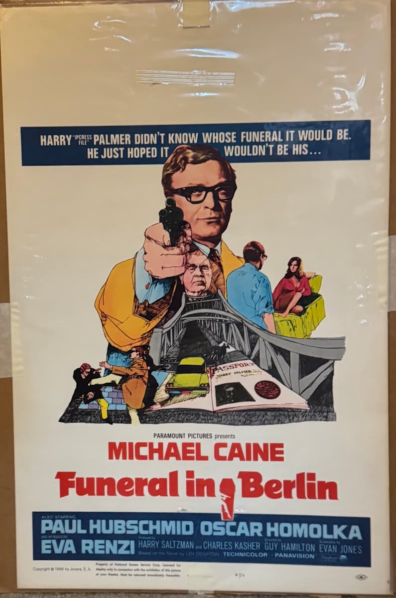 Funeral in Berlin US Window Card, 1966  Image: Funeral in Berlin US Window Card, 1966