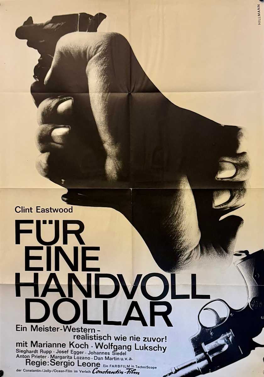 A Fistful of Dollars German A1, 1965  Image: A Fistful of Dollars German A1, 1965: Main