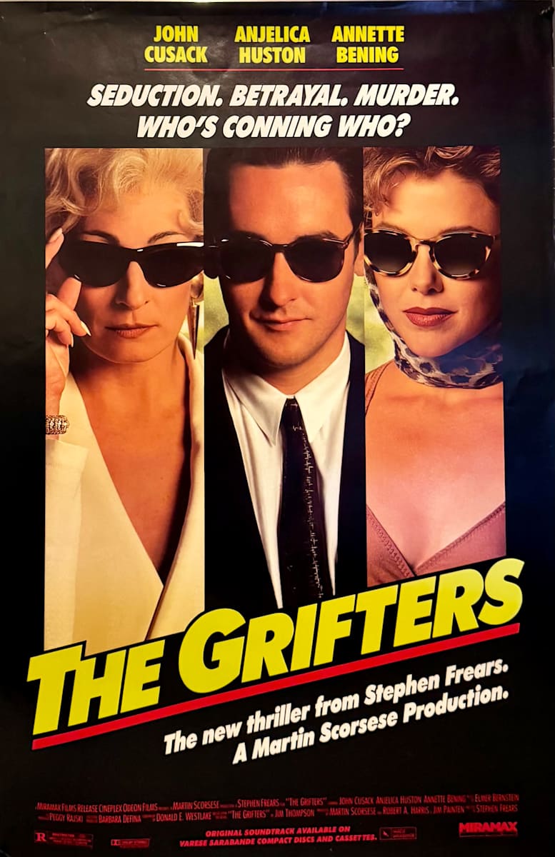 The Grifters US 1-Sheet, 1990  Image: The Grifters US 1-Sheet, 1990: Main