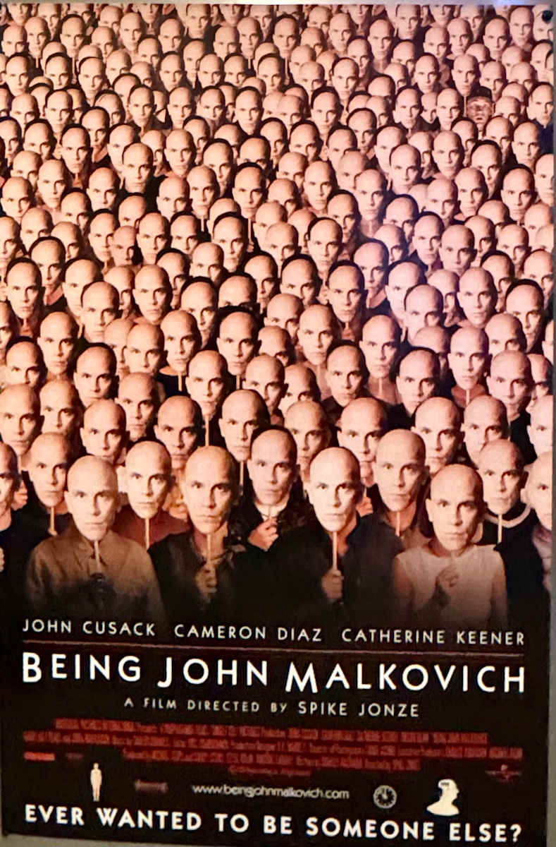 Being John Malkovich International 1-Sheet, 1999  Image: Being John Malkovich International 1-Sheet, 1999