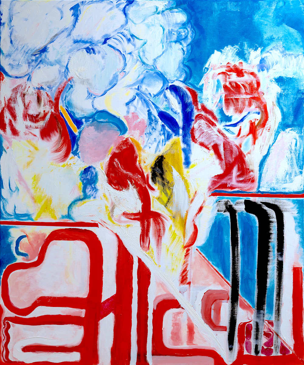 Blue Sky, Red Altar by Rdrada, Image 2.