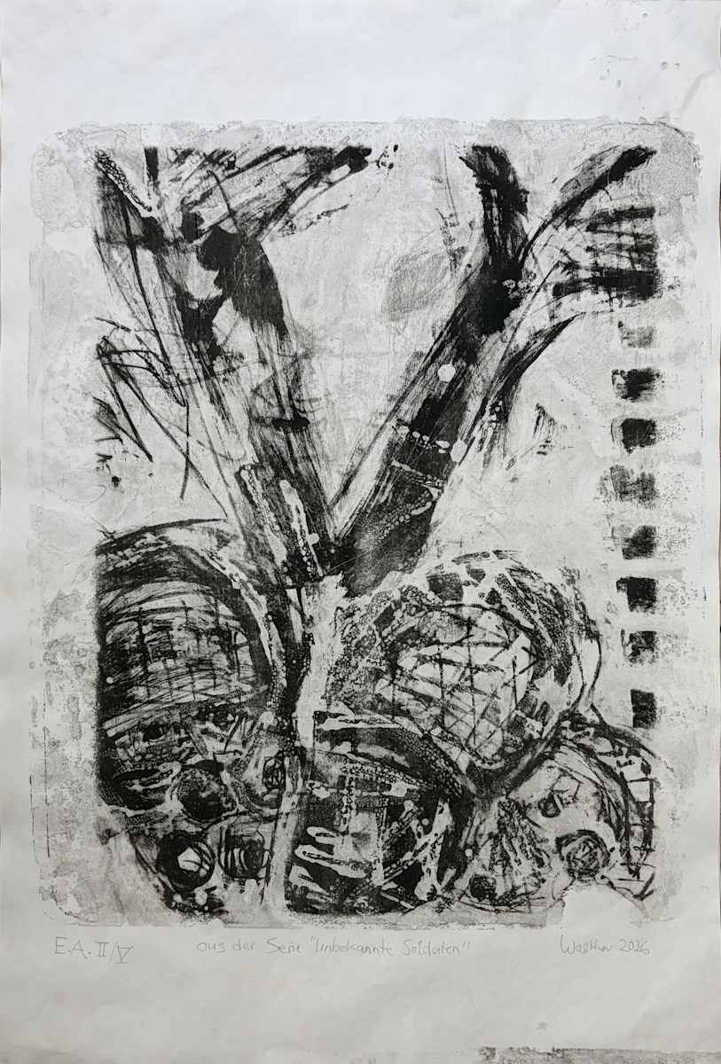 Unknown Soldiers (Study / E.A. II/V) by Susanne Cäcilie Walther, Image 1.