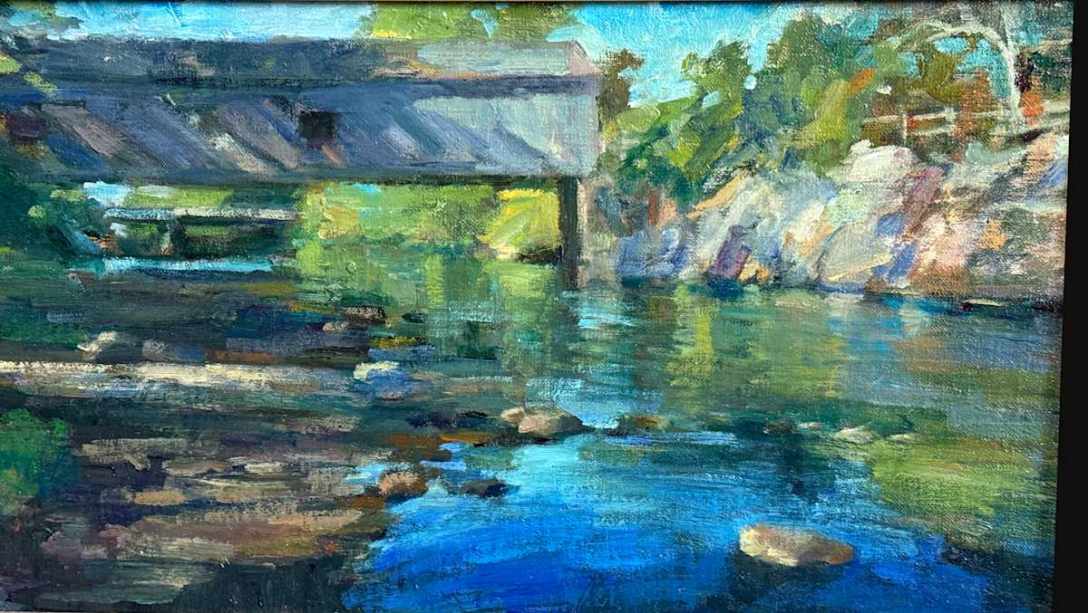 Comstock Covered Bridge by Shauna Shane 