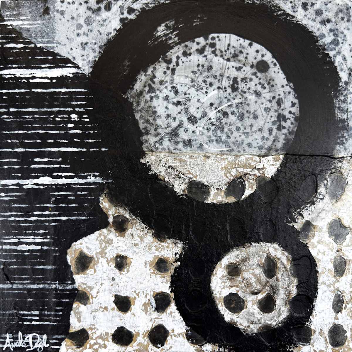 Jagged Edge by Amanda Daigle  Image: ORIGINAL SOLD.
GICLÉE PRINTS are available.